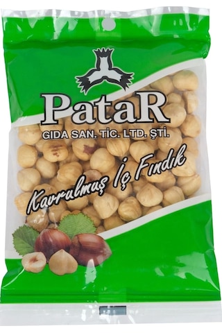 Patar Çifte Kavrulmuş İç Fındık 100 Gr X 50 Adet