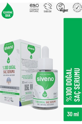 Siveno Biberiye Yağlı Dökülme Karşıtı Onarıcı 10 Mucizevi Yağdoğal Saç Bakım Serumu 30ml