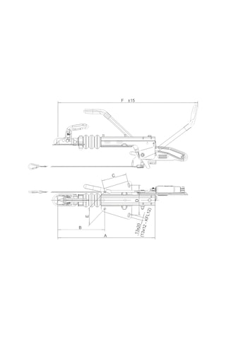 Knott 1100-2000 Kg Römork/karavan Frenli Kaplin