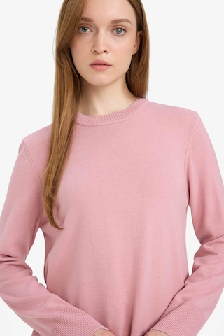 Defacto Regular Fit Bisiklet Yaka Tunik H3431az25wnbr96 Pembe