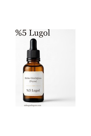 Sirke Günlüğüm %5 Li Lugol