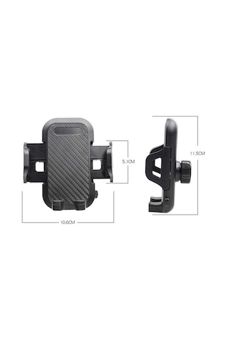 Vkemall Oto Telefon Tutucu: Gravite İle Otomatik Kapanır, Evrensel Uyumlu, Sadece Tek Elle Kullanıma Uygun Suşe Tutucu