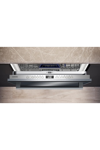 Siemens iQ500 SN45EB01NT 6 Programlı 13 Kişilik Bulaşık Makinesi Siyah