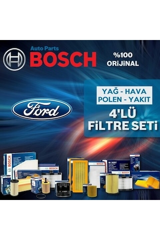 Ford Transit Connect 1.8 Tdcı Bosch Filtre Bakım Seti 2002-2013 (495301683)