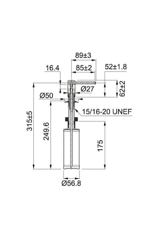 Franke Comfort Sıvı Sabunluk Onyx