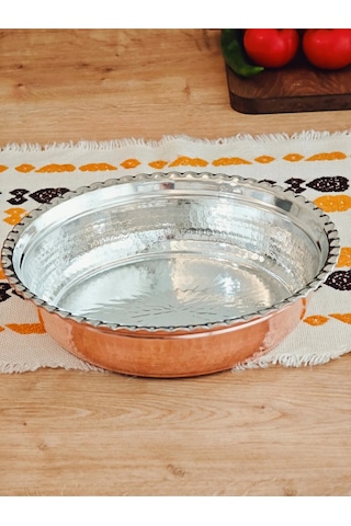 Moda Bakır Bakır Paşa Sahani 22 Cm