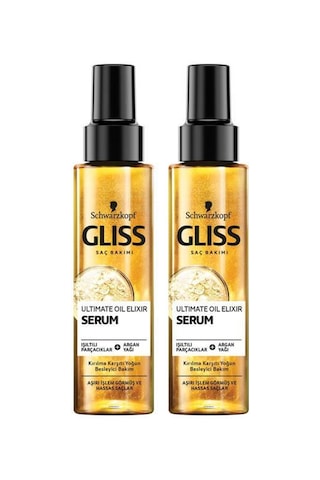 Schwarzkopf Gliss Ultimate Oil Elixir Besleyici Bakım Serumu 2 x 100 ML