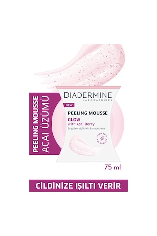 Diadermine Glow Acia Berry Işıltı verici Köpük Peeling 75 ML