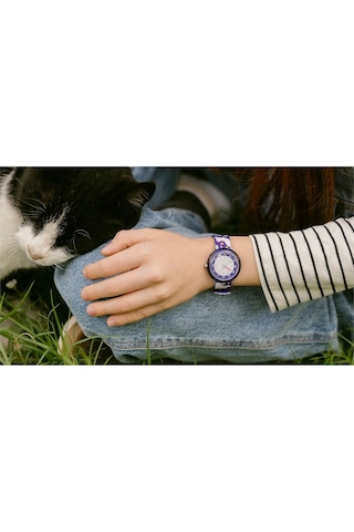 Flik Flak Fpnp164 Çocuk Kol Saati Kedi Lacivert