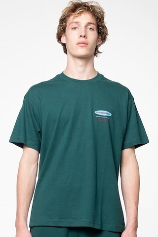 Soon To Be Announced Essentials Oversize Unisex T-shirt Unisex Pamuklu Oversize Tişört Yeşil