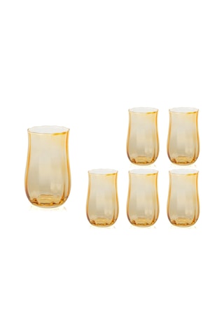 Mikasa Moor Orange 6lı Meşrubat Bardağı P342.117273 Turuncu