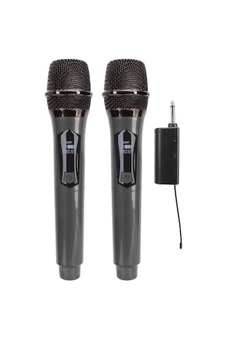 Electroon T-mt07-ee Uhf Sabit Frekanslı 2 Adet Kablosuz Telsiz El Mikrofon