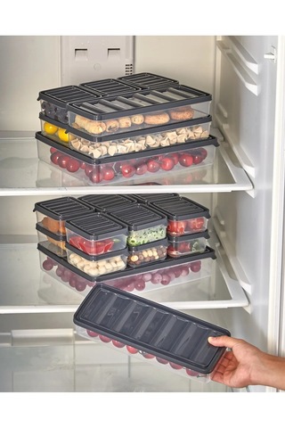 Krm Home 18'li Set Buzdolabı Ve Mikrodalga Saklama Kabı