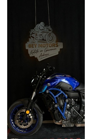 Yamaha Mt 07 Ön Koruma Demiri İcon Blue