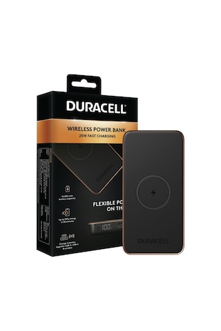 Duracell 10.000mAh 25W PD3 WIRELESS Power Bank