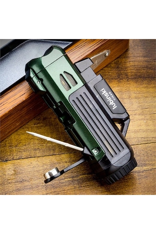 Lubinski Tek Torch Puro Çakmağı Delici+iğneli Gunmetal Lb-114