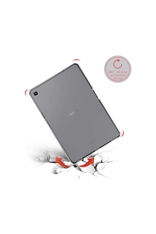 Galaxy T720 Tab S5e Kılıf Zore Tablet Süper Silikon Kapak Arka Kapak