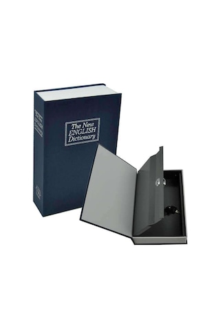Kitap Görünümlü Gizli Kasa Kumbara - Para Mücevher Altın Kutusu