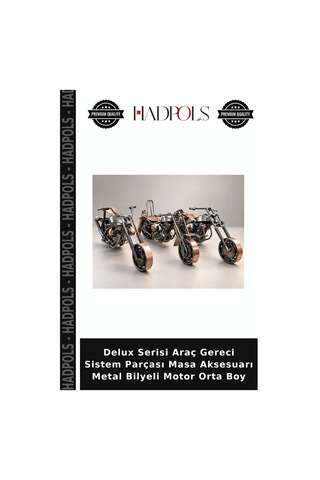 Delux Serisi Araç Gereci Sistem Parçası Masa Aksesuarı Metal Bilyeli Motor Orta Boy