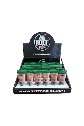 Tattoobull Tattoo Aftercare Vegan 30ml - Bakım Kremi 30'lu Koli