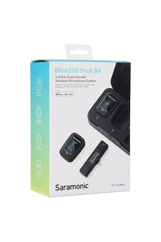 Saramonic Blink500 Prox B4 Kablosuz İkili Mikrofon