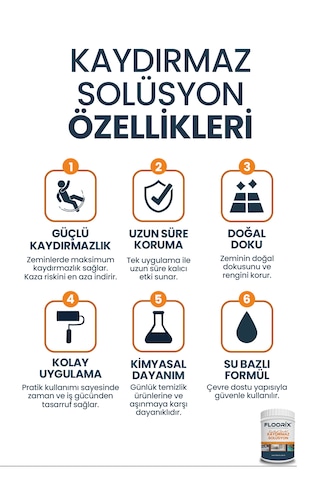 Floorix Kaydırmaz Solüsyon 1
