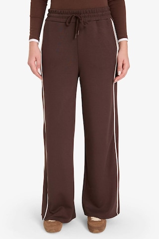Defacto Straight Fit Cepli Düz Paça Eşofman Altı D6668ax25aubn192 Kahve-bn192