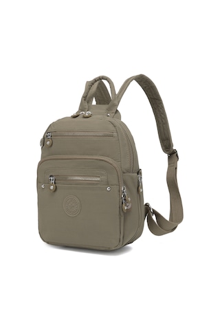 Smart Bags Günlük Küçük Boy Su Geçirmez Krınkıl Kumaş Kadın Sırt Çantası Açık Kahve Açık Kahverengi