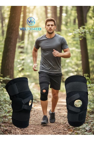 Patella Ve Ligament li Dizlik Fleksible Balenli Yaylı Dizlik Menisküs Için Standart