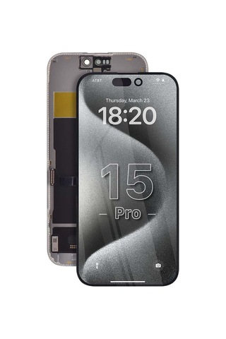 Apple Uyumlu iPhone 15 Pro Soft-oled 120hz Ekran