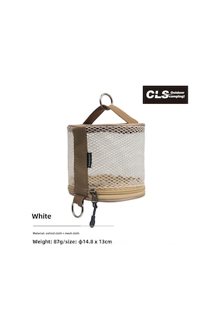 Yunboo Cls Dışarıda Kamp, Ev Ve Araç İçin Taşınabilir, Dayanıklı Malzeme İle Yapılmış Havlu Saklama Kutusu Beyaz Beyaz