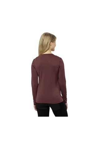 Jack Wolfskin Jack Wolfskın Sky Thermal L/s W 2191 Bordo
