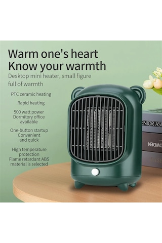 Jialan 500 W Masaüstü Elektrikli Fanlı Isıtıcı