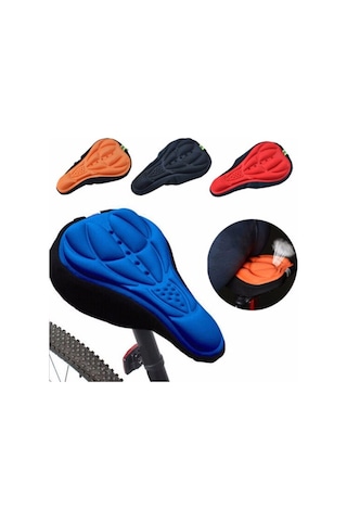 Fochsia Turuncu Tarzı Mtb Dağ Bisikleti Bisikleti Kalın Ekstra Konfor Ultra Yumuşak Silikon 3d Altın