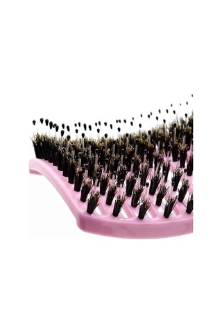 Land Of Myth LOM1073 Dolaşık Saç Açma Tarama Fırçası Antistatik İyonik Yetişkin & Çocuklar İçin Pembe