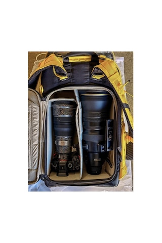 Leofoto All-in-one Travel & Outdoor Camera Backpack With Large Insert Black, 35l