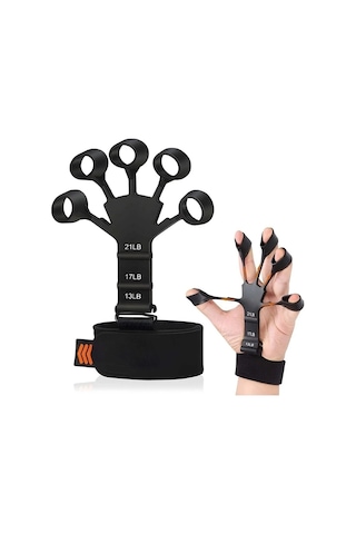 Bilek Güçlendirici Egzersiz Yayı Siyah