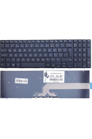 Dell Uyumlu Inspiron 15 33308/sdppi/2014 3878 Notebook Klavye -siyah-