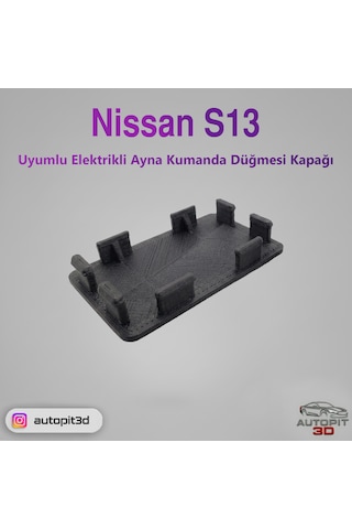 Nissan S13 Uyumlu Elektrikli Ayna Kumanda Düğmesi Kapağı