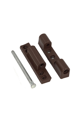 Pvc Pimapen Kapı Pencere Menteşesi Metal 100 Mm Koyu Kahverengi Diğer