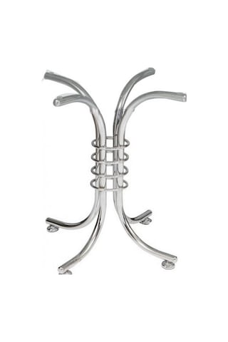 Masa Ayak Japon Metal MODEL Transmisyon Çelik Nikelaj  90 cm Yuvarlak Tabla İçin Kutuda sevk El Yapım