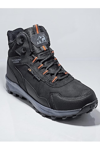 Cem Pekşen Lambırlent 1250 Erkek Kışlık Outdoor Bot Siyah - Turuncu