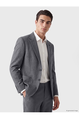 Lcw Busıness Siyah Regular Fit Erkek Blazer Ceket Diğer