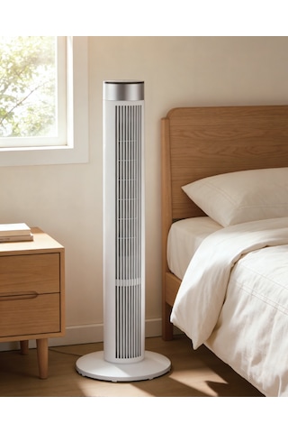 45w Kule Tipi Fan Uzaktan Kumandalı Led Dokunmatik Sessiz Çalışma 39 İnç Güçlü Soğutma Tower Fan 45w
