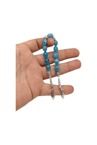 Han Ticarethane Mavi Beyzi Kesim 11 Taneli Zaza Tesbih