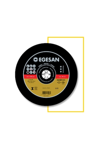 Egesan Metal Kesici Taş Metal Kesme Taşı 115x3.0x22 Mm N11.182 Egesan Metal Kesici Taş Metal Kesme Taşı 115x3.0x22 Mm N11.182