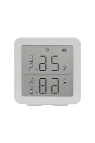 Xenon Smart Akıllı Dijital Termometre Uygulama Denetimli Wi-fi 2.4 Ghz İç Mekan Isı Ölçer Ve Nem Ölçer Higrometre Sıcaklık Ve Nem Sensörü X7508