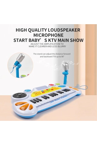 Music Mania Beyaz Mp3 Piano