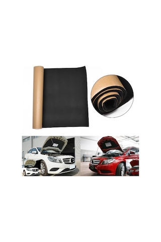 Oto Araç Kaput Sesyalıtım Süngeri Yapışkanlıalev Almaz 6mm100x150