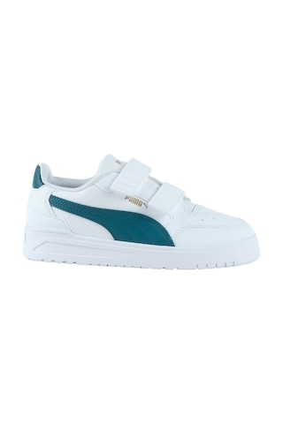 Puma Shuffle Downtown Çocuk Beyaz Spor Ayakkabı 403740-05